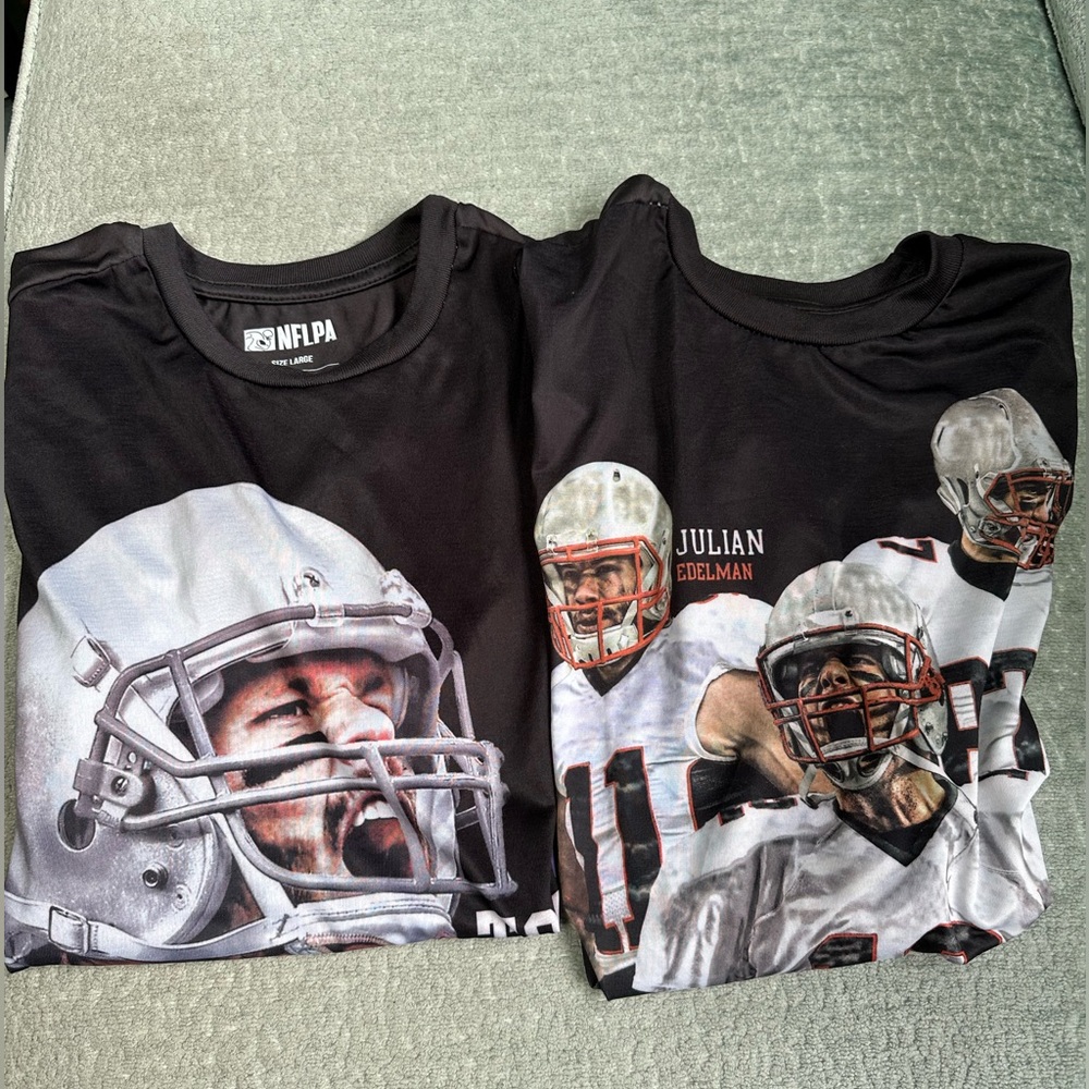 Patriots shirts from the 2016 year kids large